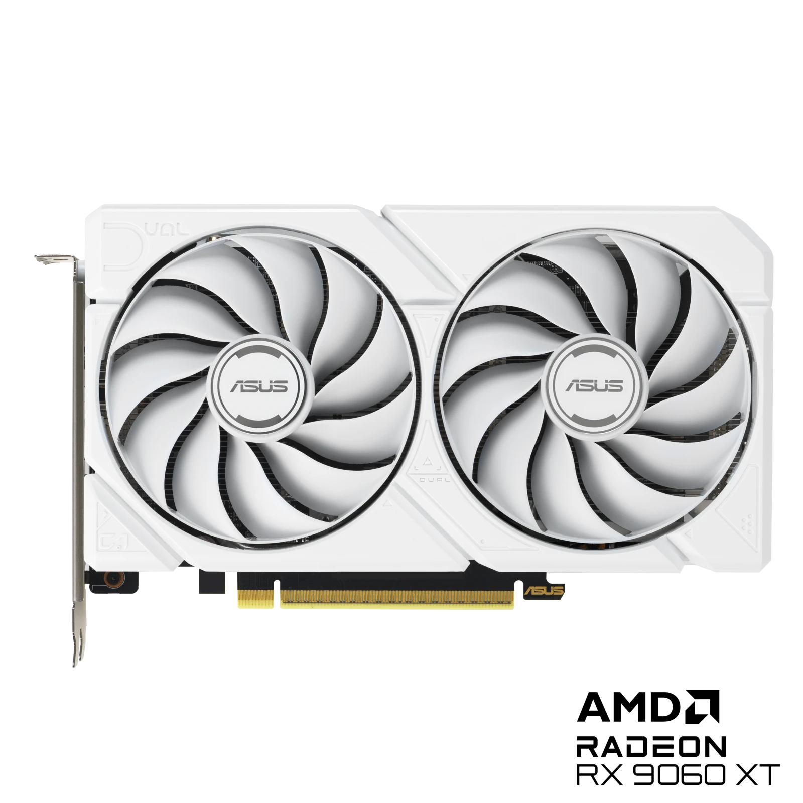 ASUS Dual Radeon RX 9060 XT 16GB GDDR6 White Edition